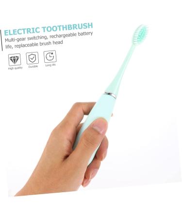Ultechnovo Automatic Electric Toothbrush for Adults & Kids - Green | Household & Child-Friendly 1 Pack - Buy Online on GoSupps.com
