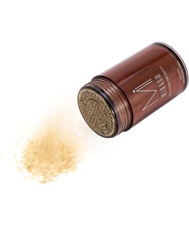 Medium Blonde Hair Building Fibers Powder - Baldness Concealer for Men & Women - Buy Online on GoSupps.com