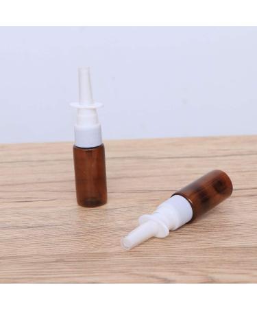 Heallily 15pcs 15ml Plastic Empty Nasal Sprayers Bottle Snoot Pump Clean for Colloidal Silver and Saline Applications - Buy Online on GoSupps.com