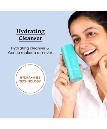 Fox Tale Daily Duet Hydrating Face Wash & Makeup Remover | Hyaluronic Acid & Red Algae | Gentle Cleanser for All Skin Types | 100ml - Buy Online on GoSupps.com
