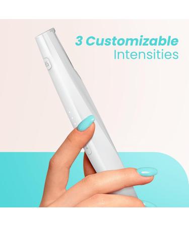 Liberex Cleansing Your Days Sonic Dermaplaning Tool for Face Rechargeable Dermaplane Razor with 6 Refill Dermablades Facial Hair & Peach Fuzz Remover for Women - Buy Online on GoSupps.com