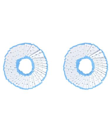 Vadillo 72 Strips Double Sided Adhesive Tape with Five Small Breathable Holes for Wig Toupee Hair Piece