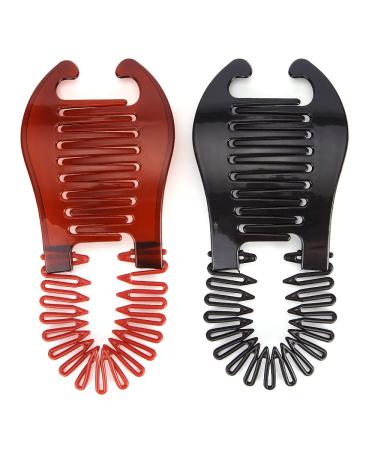 4 Pcs Flexible Plastic Banana Hair Clips - Hair Accessories for Women - Buy Online on GoSupps.com