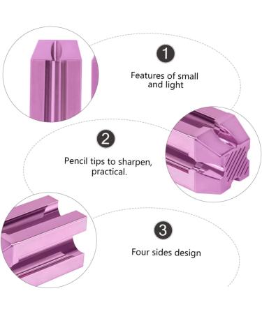 Angoily Eyebrow Pencil Sharpener Pencil Sharpeners for Makeup Artist Pencil Sharpener Beauty Tools Pencil Sharping Tool Eyebrow Shape Second Generation Plastic Eyebrow Sharpener - Buy Online on GoSupps.com