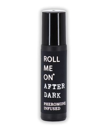 Lulu Candles | Roll Me On | After Dark - Mahogany Teak | Pheromone Infused | Eau de Parfum | Travel Size Vegan - Roller Ball Perfume - 10 ML After Dark - Mahogany Teak 0.1 Fl Oz (Pack of 1)