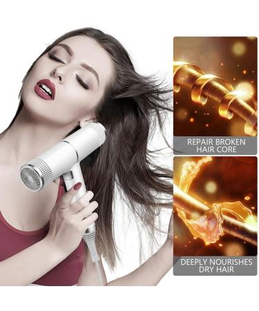 Conlanler White Wind Hair Dryer Diffuser High Power Dryer Hair Blow Anion Dryer for Hair Dryers Home US Plug - Buy Online on GoSupps.com