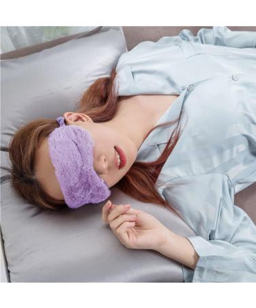Plush Eye Mask Set - Soft Sleeping Blindfold for Girls, Women, Kids - 5 Pieces Fluffy Eye Covers - Perfect for Birthday Party Favors - Buy Online on GoSupps.com