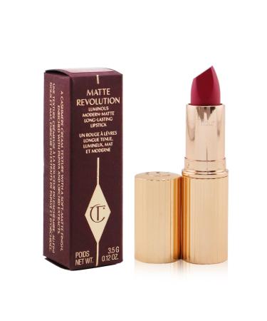 Charlotte Tilbury Matte Lipstick - The Queen - Full Size | Revolutionary Luminous Modern Matte - Buy Online on GoSupps.com