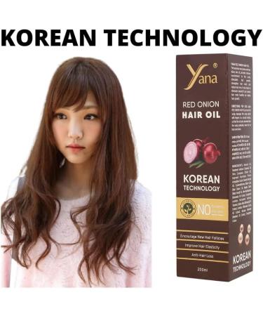 Red Onion Hair Oil With Black Seeds Aloe Oil Vit-E Bhringraj Oil Amla Oil Brahmi Oil By Korean Technology - Buy Online on GoSupps.com