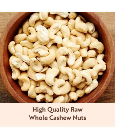 Buy Veggy Duck Natural Whole Cashew Nuts 700g | Raw Unsalted GMO-Free | Premium Quality Cashews for Baking & Snacking - Buy Online on GoSupps.com