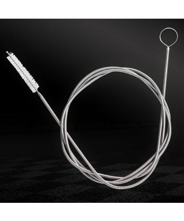 Saccgt Flexible Feed Pipe Cleaning Brush Slim Drain Holes Cleaning Tool Hose Pipe Cleaning Brush Multifunctional Flexible Brush Stainless Steel - Buy Online on GoSupps.com
