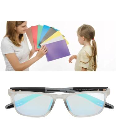 Ultra-Light Colored Glasses for Color Blindness | Transparent Frame High Light Permeability Non-Slip Design - Shop Now! - Buy Online on GoSupps.com