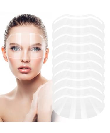 50Stk Protective Anti-Fog Face Shield Clear reuse face visor Safety Face Protection Mask for Barber Hair Salon Hair Cutting Shampoo Eye Protection Beauty Salons Make-up Protection