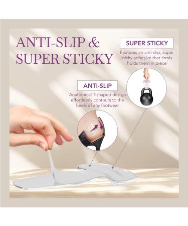 Comfortable Heel Cushion Insoles for Heel Spurs - Gel Inserts for Large Shoes Women s High Heels & Pumps (4 Pairs) - Buy Online on GoSupps.com