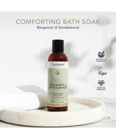Tisserand Aromatherapy Nature's Spa Comforting Bath Soak - Bergamot & Sandalwood - 200ml - Buy Online on GoSupps.com