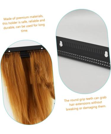 Angoily Wig Display Stand Extension Hair Clips Suction Cup Display Holder Display Holder for Hair Extension Clothes Rack Extension Holder for Styling Wig Stand Resin To Weave Coat Hanger - Buy Online on GoSupps.com