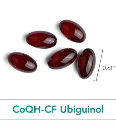 Nutricology CoQH-CF Ubiquinol 100mg - Un-Oxidized CoQ10 Supplement for Cardiovascular & Immune Support | 60 Softgels - Buy Internationally - Buy Online on GoSupps.com