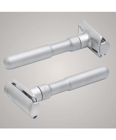 Mercury Futur 700 Razor | Classic Matt Chrom Design | Premium Wet Shaving Tool | Zinc Die Cast & Brass Handle | Made in Germany - Buy Online on GoSupps.com