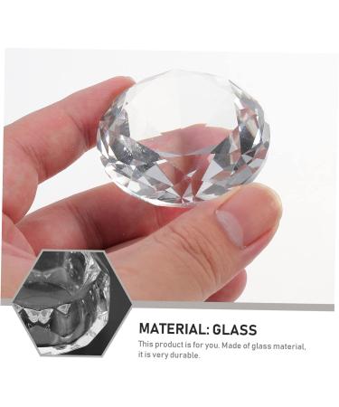nail art crystal cup crystal nail art cup dish glass nail art cup nail painting pen nail glitter holder manicure painting tools nail crystal bowl liquid crystal glass nail polish 6x6cm Transparent - Buy Online on GoSupps.com