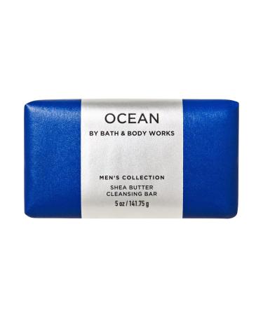 Bath and Body Works Ocean For Men Shea Butter Cleansing Bar 4.2 oz Ocean 5 Ounce (Pack of 1) - Buy Online on GoSupps.com