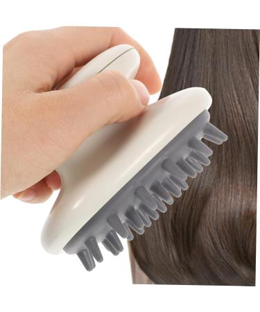 Combined Shampoo Bush & Rubber Scalp Massager | Shower Head Massager for Hair Washing & Scalp Peeling - Buy Online on GoSupps.com