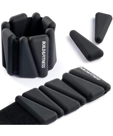 Wrist & ankle weights adjustable ligaments for women and men workout 2 Set 0.5kg each perfect for running jogging walking yoga dance pilates cardio aerobics strength training 1kg black - Buy Online on GoSupps.com