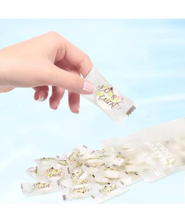 100PCS DIY Facial Mask Sheets - Compressed Cotton for Skin Care & Makeup | SADYFON with Mask Bowl & Candy Packaging - Buy Online on GoSupps.com