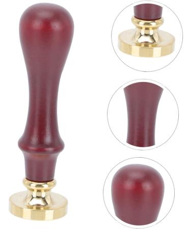 Didiseaon 3 Pcs Dispensing Plate Tool Sealing Wax Stamper Wax Seal Stamp Eyeshadow Stamper Copper Copper Head 1 count (Pack of 1) Brownx3pcs - Buy Online on GoSupps.com