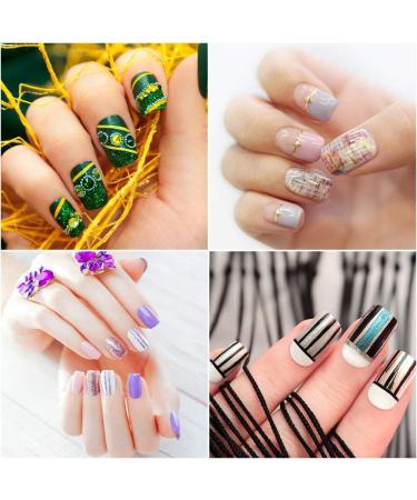 Dadabig 60 PCS 1mm Nail Art Striping Tape - 30 Colors DIY Nail Decoration Stickers - Nail Line Strips Tape for Nail Tips - Buy Online on GoSupps.com