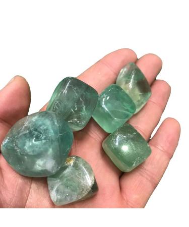100g Natural Fluorite Quartz Cube Minerals Tumbled Crystal Stone Gravel for Reiki Gifts Natural Stones and Minerals