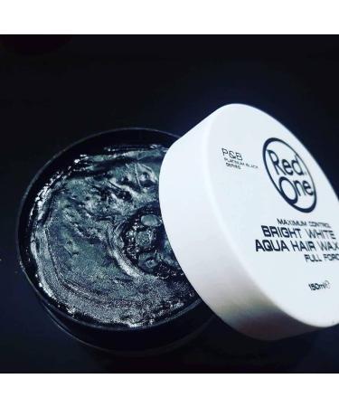 RedOne Aquatic Styling Wax White 150 ml | Provides Smooth | Ultra Hold | Gel Wax | Peach Scent | Maximum Control | Pack of 12 - Buy Online on GoSupps.com