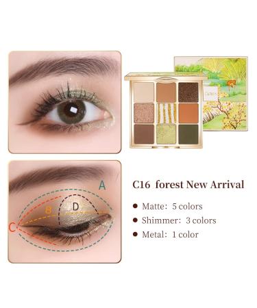 Shop Catkin Eyeshadow Palettes | 9 Highly Pigmented Blendable Shades for Long-Lasting Matte & Glitter Eye Makeup International Shipping Available - Buy Online on GoSupps.com