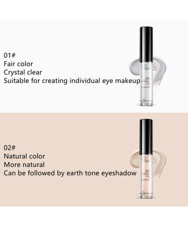 Outina 24-Hour Waterproof Non-Removal Colorful Eye Primer - 01 White - Buy Online on GoSupps.com