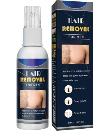 Spray pilatoire - Spray Inhibiteur de Pousse 50ml | Brouillard D pilatoire Semi-Permanent pour les Jambes les Bras les Aisselles la Poitrine et votre Routine Beaut  - Buy Online on GoSupps.com