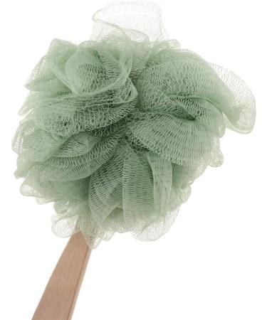 Soft Green Bath Sponge - Long Handled Shower & Soap Sponge for Ultimate Comfort - Buy Online on GoSupps.com