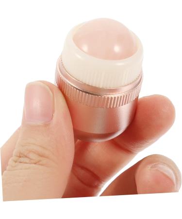 Housoutil Volcanic Stone Beauty Roller Set Facial Massage Tool for Oil Absorption & Glowing Skin Pink Jade Roller for Face & Eyes Best International Shipping - Buy Online on GoSupps.com