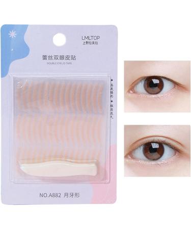 Eyelid Tape - Waterproof Double Eyelid Tape for Hooded Eyes | Fiber Eyelid Lift Strip Instant Eye Lift Perfect for Uneven MonoEyelid Crescent - Buy Online on GoSupps.com