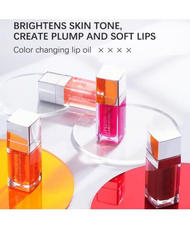 Yasovigi Hydrating Lip Oil Plumping Lip Tint Gloss - Raspberry + Cherry - Buy Online on GoSupps.com