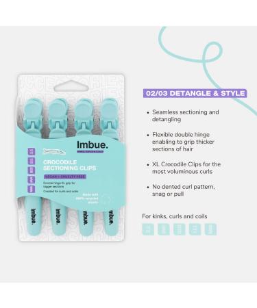 Imbue Crocodile Sectioning Clips - Hair Styling Detangling Clips - Buy Online on GoSupps.com