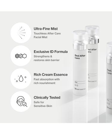 ID PLACOSMETICS Real After Care Mist 4.05 fl.oz (120 ml) Milky Micro-Emulsion Korean Face Mist for Sensitive Skin with Niacinamide Panthenol & Beta-Glucan Ultra-Fine Spritz for Soothing Hydration - Buy Online on GoSupps.com