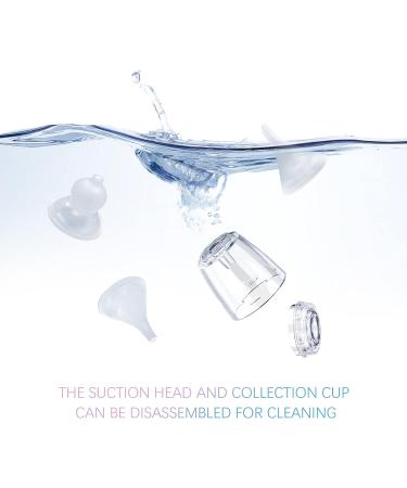 Supiowr Baby Nasal Aspirator with Silicone Mouthpiece | 3 Modes, Music & Lighting | Electric Rechargeable | Grey 16oz - Buy Online on GoSupps.com