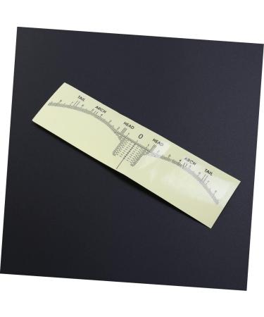 FRCOLOR 300 Pcs Tools Microblading Measuring Tool Eyebrow Ruler Self-adhesive Eyebrow Trimming - Buy Online on GoSupps.com