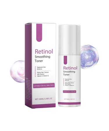 Face Toner for Women Retinol Facial Toner Firming Skin Toner with Vitamin C Vitamin E Moisturizing Reduce Fine Lines Oil Dry Sensitive Skin 3.38 fl.oz/100ml