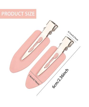 24-Piece No Bend Hair Clips Set | No Crease Clips for Women & Girls - Perfect for Makeup, Hairdressing & Bangs Styling (Black & White) - Buy Online on GoSupps.com
