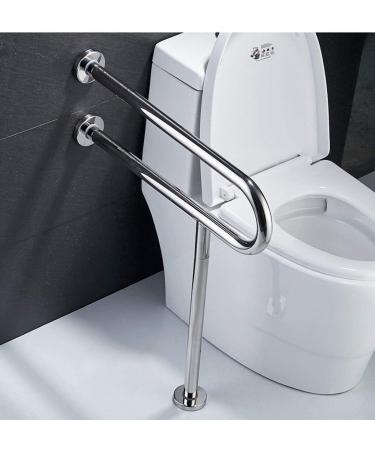 Bathroom Grab Bar Safety Support Rail U-Shape Grab Rails Stainless Steel Floor-Standing Handrail Wall Mounted Non Slip Rails Barrier-Free E - Buy Online on GoSupps.com