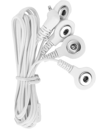 Electric Neck Massager for Pain Relief - TENS Stimulation Device with 4 Electrode Pads - Buy Online on GoSupps.com