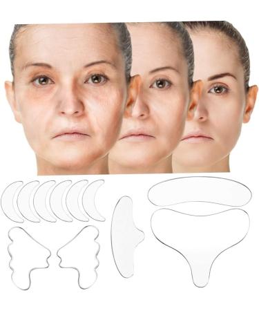 Bellezamisc Patchs patch against wrinkles pegs of silicone chest peats of wrinkles wrinkles from the face for the face for the face 11 pieces - Buy Online on GoSupps.com