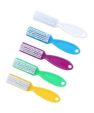 FRCOLOR Fingernail Scrub Brush Handle Grip Nail Brush