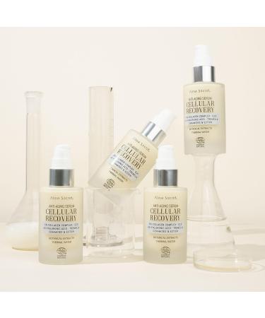 RECOVERY Cell Anti-Aging Serum: A Facial Treatment for Women with Hyaluronic Acid Serum Vegan Collagen and CoQ10 - Hydrating Firming and Anti-Wrinkle for - Buy Online on GoSupps.com