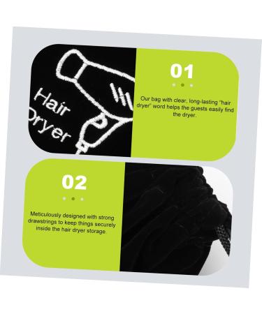 FOMIYES 10 Pcs Storage Bag Cloth Bags Drawstring Cosmetics Organizer Bag Guest Room Supplies Travel Bag Hair - Buy Online on GoSupps.com